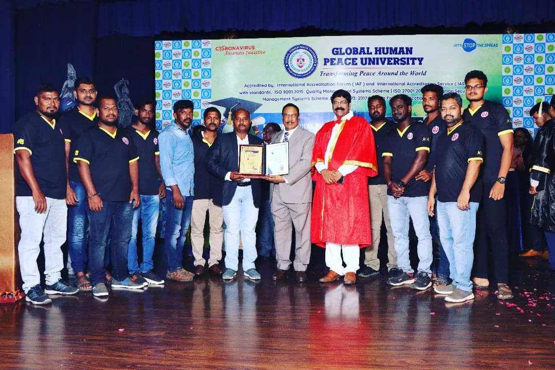 Global Human Peace University Honour